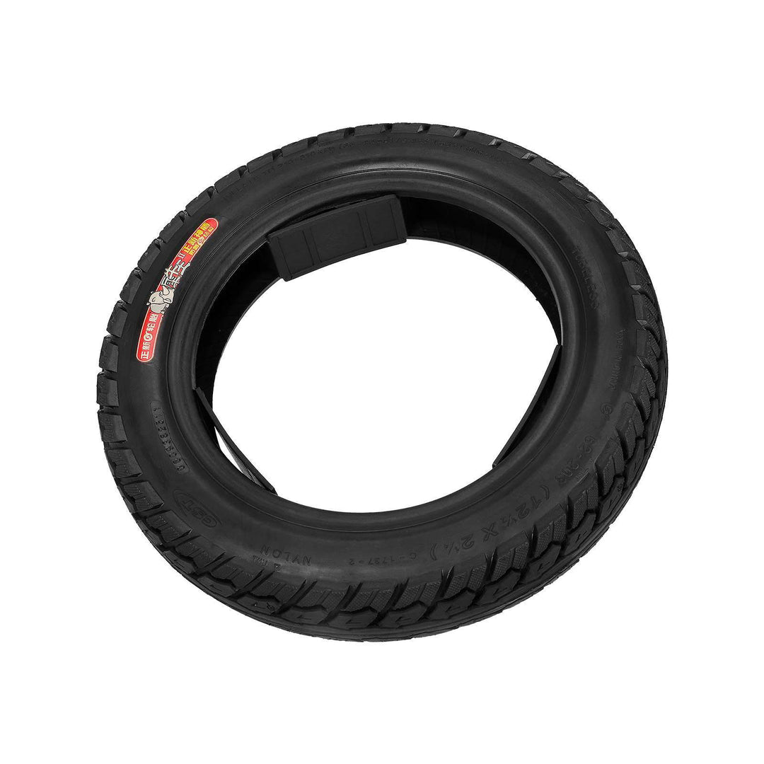 Perspective view of CST 12.5x2.25 (62-203) replacement electric scooter tyre for front or rear wheel installation.