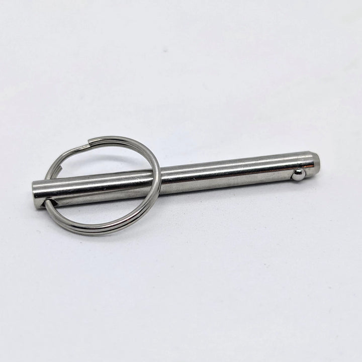 detent pin with pull ring for electric scooter folding stem lock
