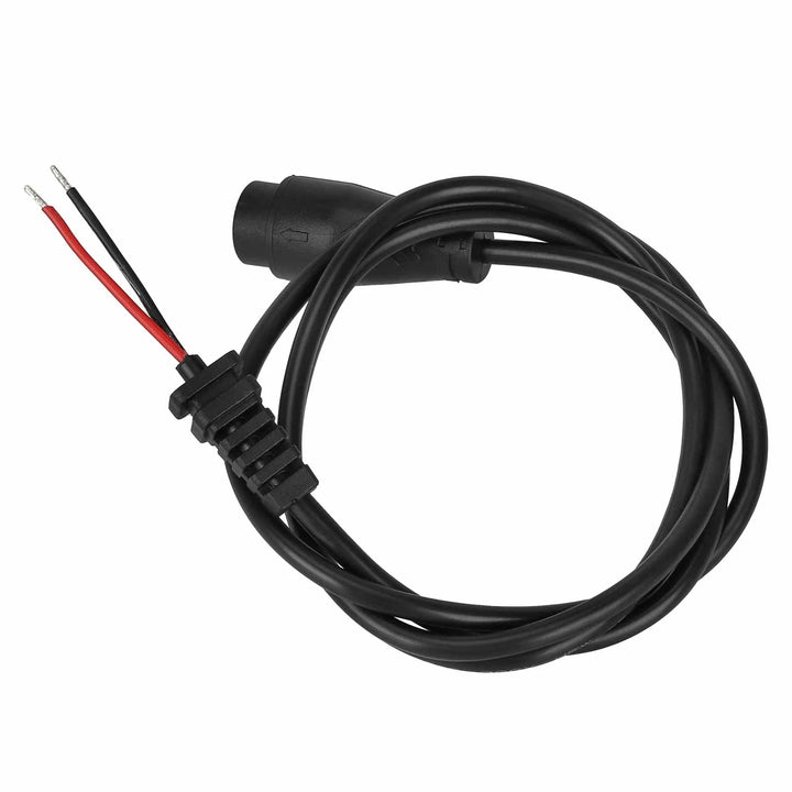 Replacement LP16-3P power adapter cable with moulded charging connector and stripped wire ends for electric scooter charger repair.