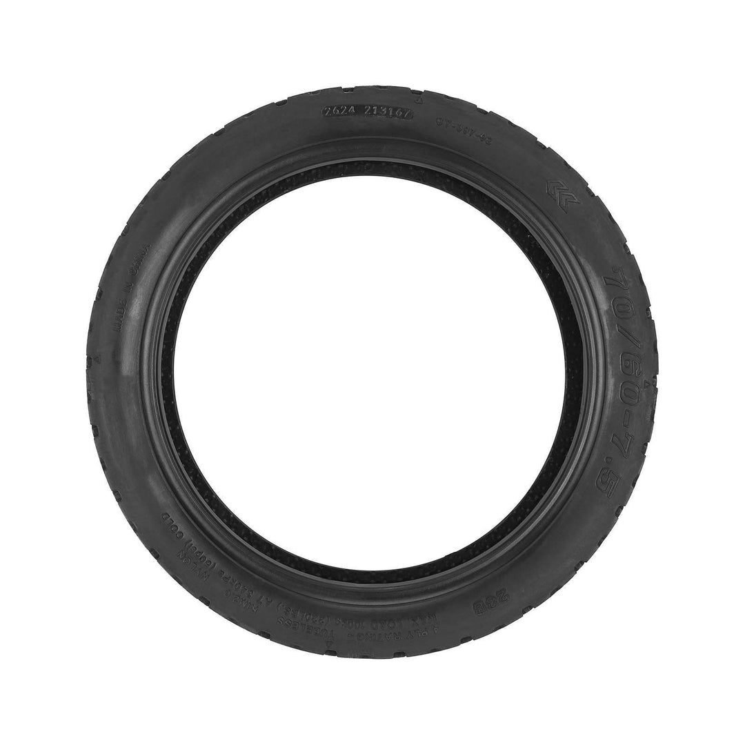 side profile view 70/60-7.5 puncture resistant electric scooter tyre for Ninebot ZT3 Pro