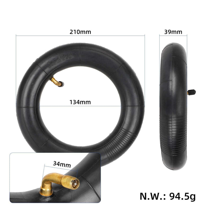 8.5x3.0 inner tube 90 degree valve dimensions electric scooter tube EcoMotion Melbourne