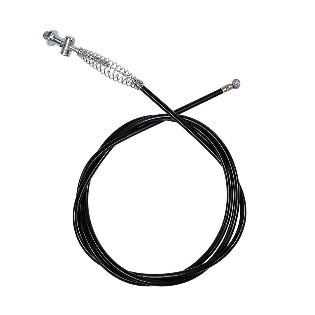 alternative view of Vsett 8 front brake cable with outer tube and fittings