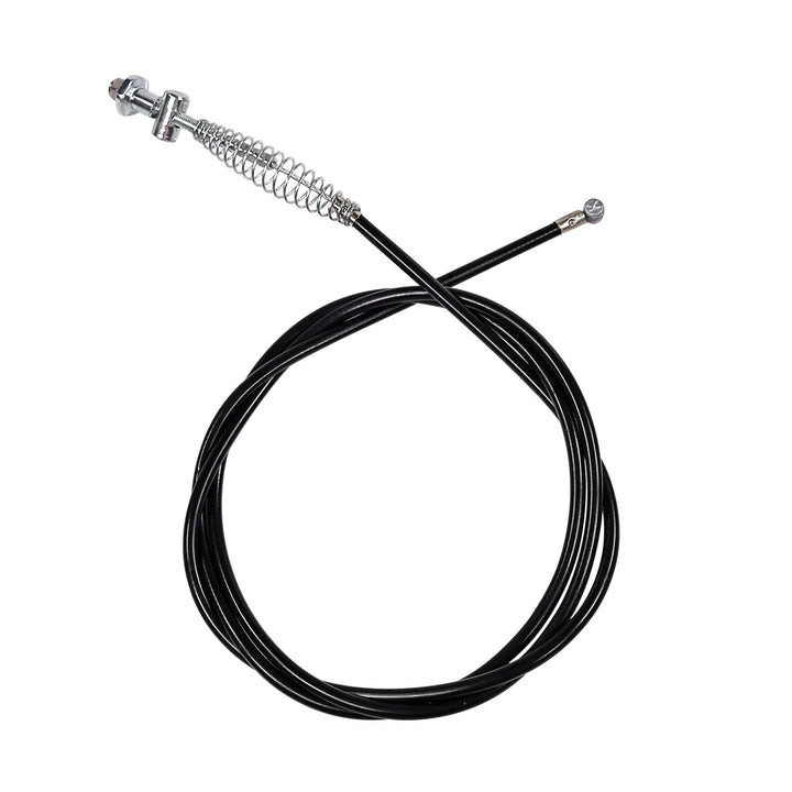 alternative view of Vsett 8 front brake cable with outer tube and fittings