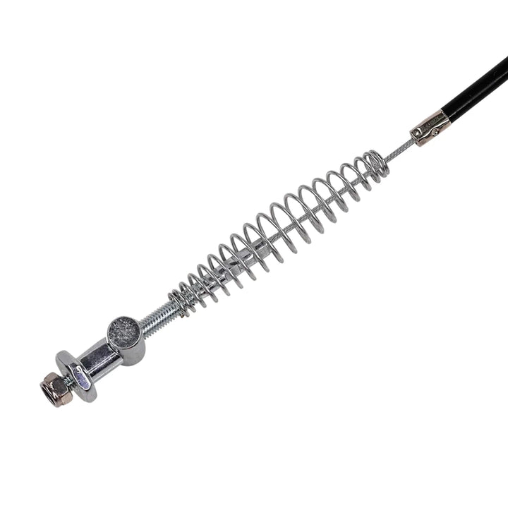 brake cable with rebound spring adjuster and holder for Vsett drum brake system