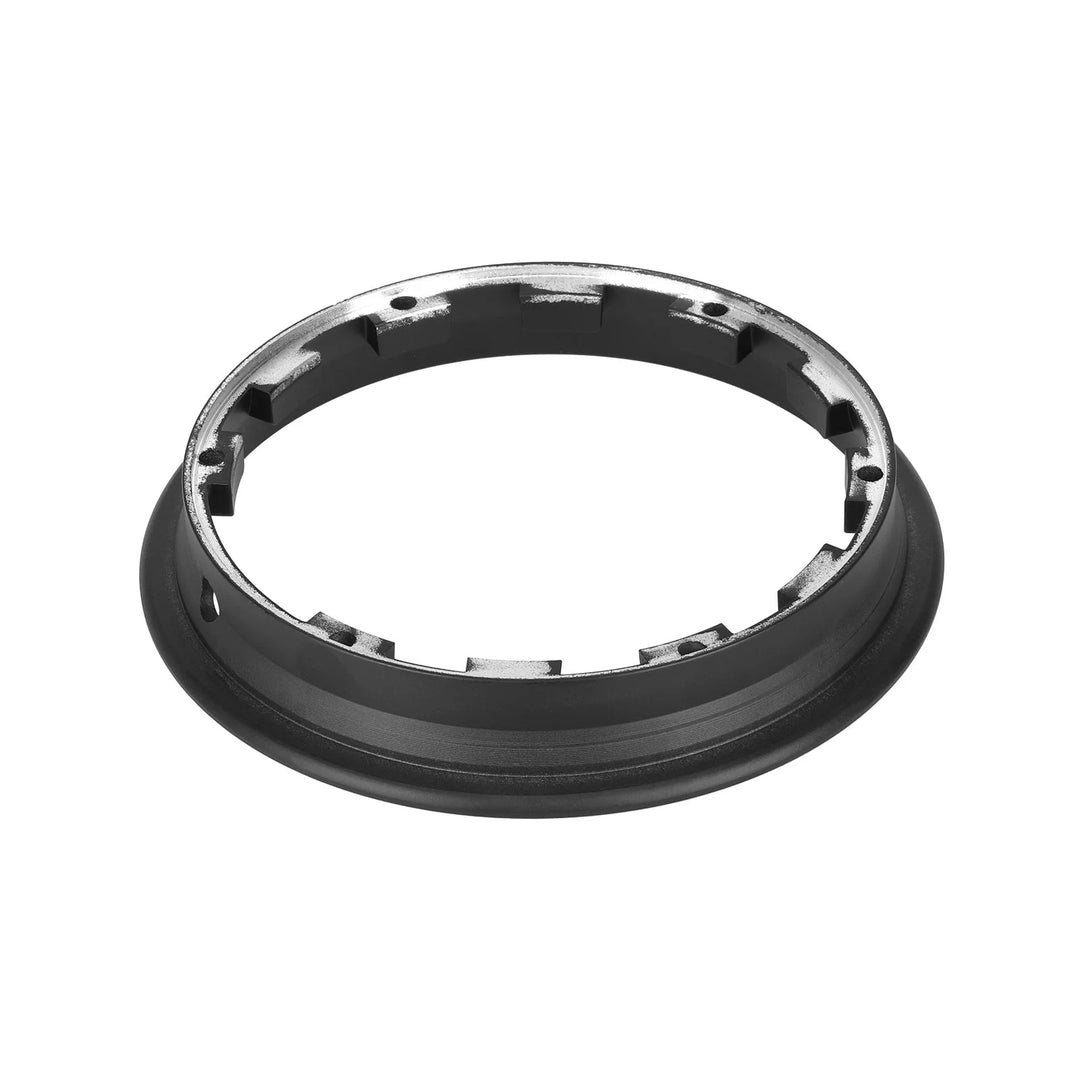 rear angle of Kukirin G2 Master hub ring showing internal mounting tabs