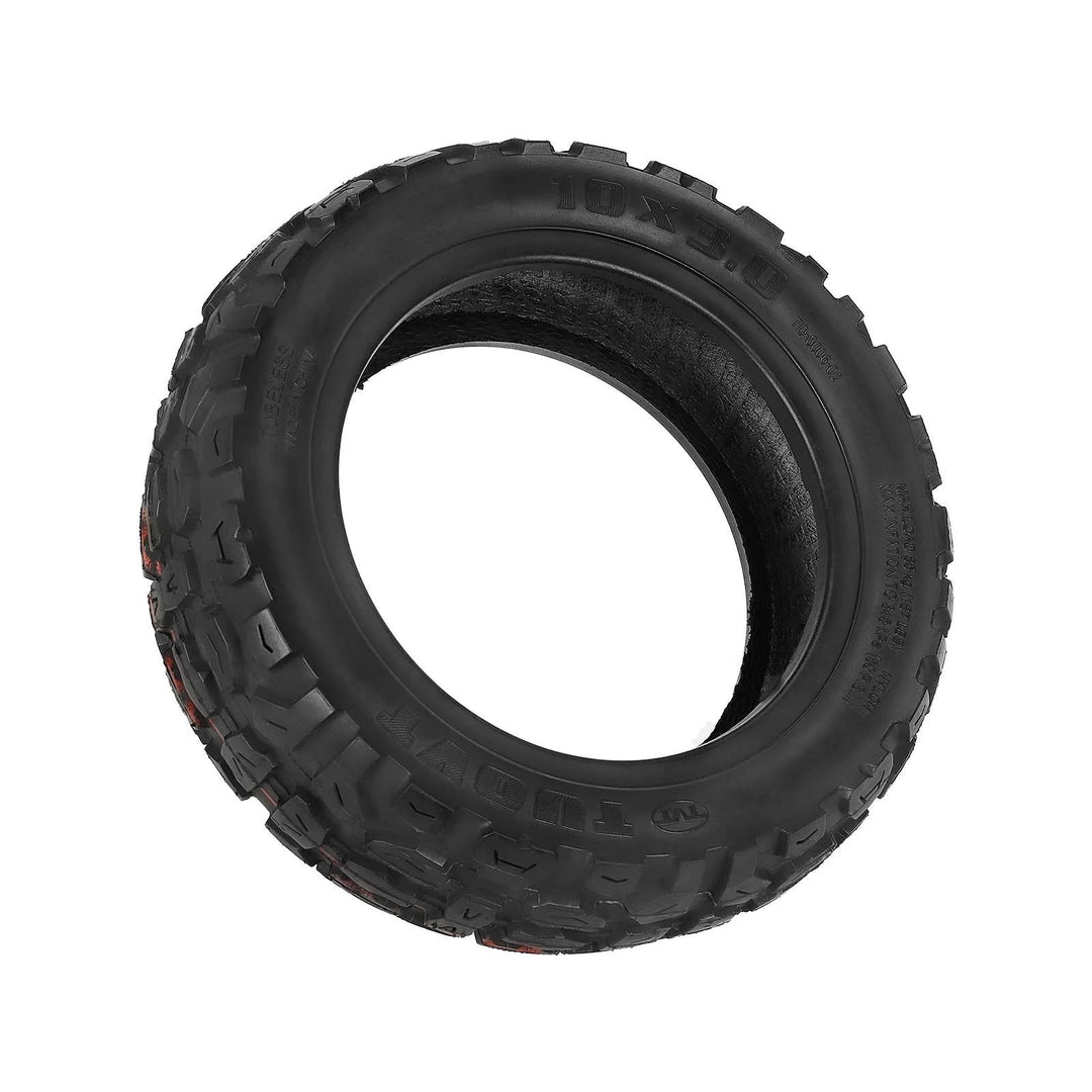 TUOVT 10x3.0 Self-Healing Off-Road Tubeless Tyre – Heavy Duty Electric Scooter Tyre (10x3 Replacement)