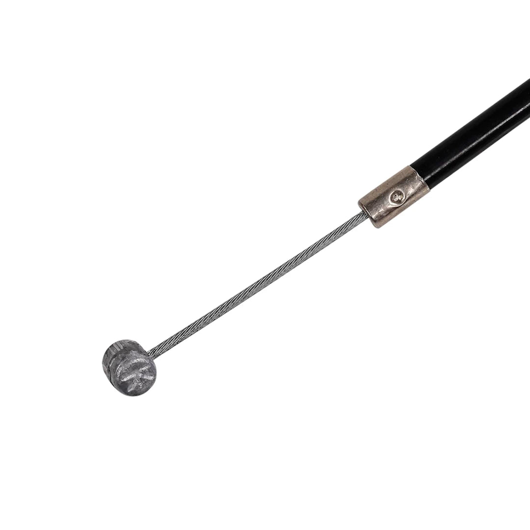 close-up of drum brake cable end fitting for Vsett 8 scooter brake line