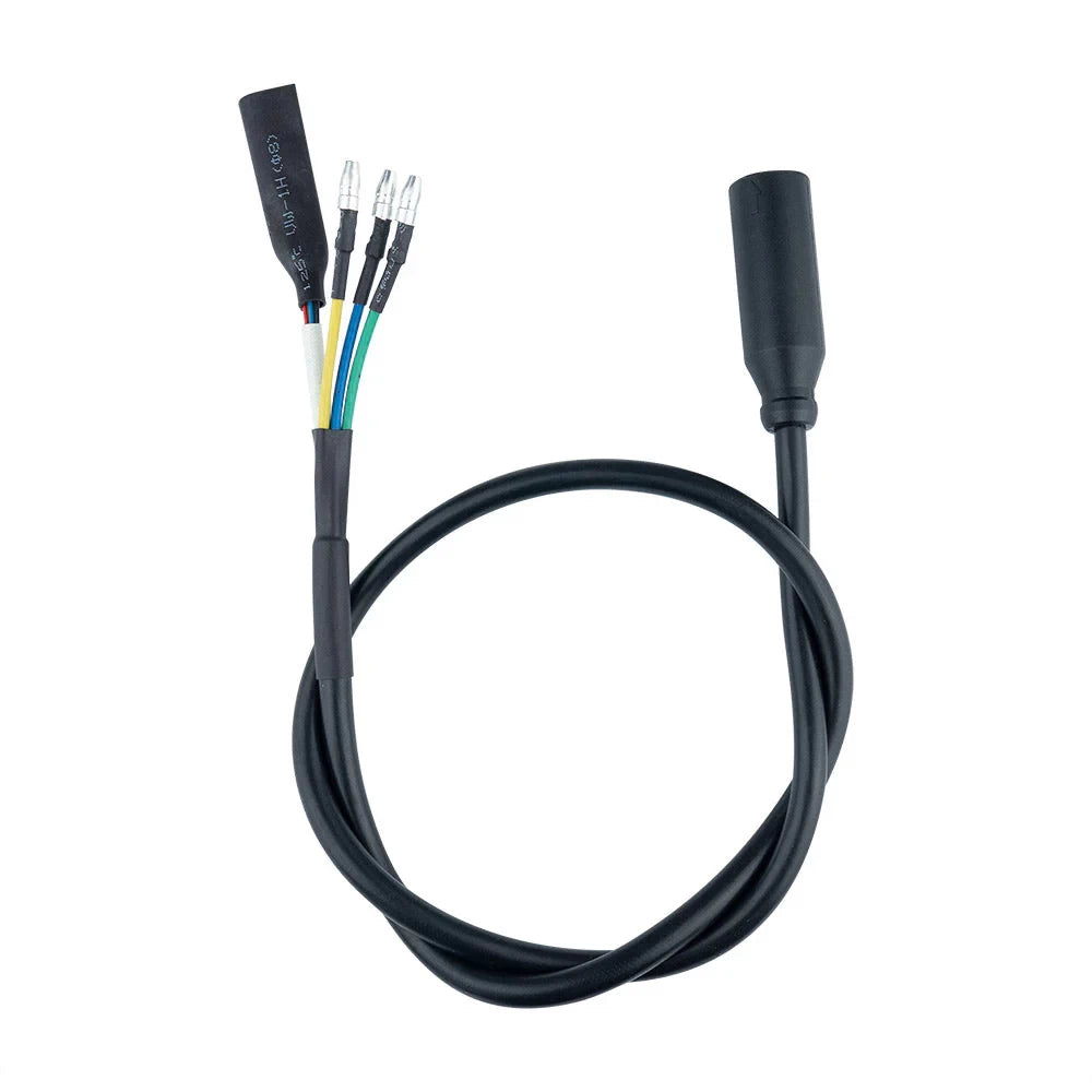 EMOVE Cruiser motor extension cable with bullet connectors and waterproof 9-pin motor plug.