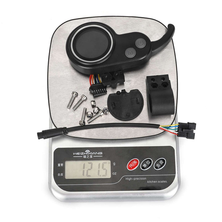 JP J&P trigger throttle showing weight of 121.5 grams