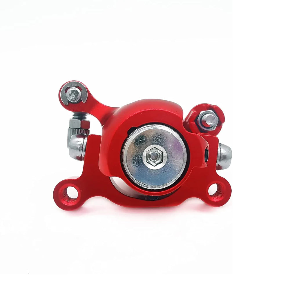 Inner side view of mechanical disc brake caliper for Kugoo electric scooter