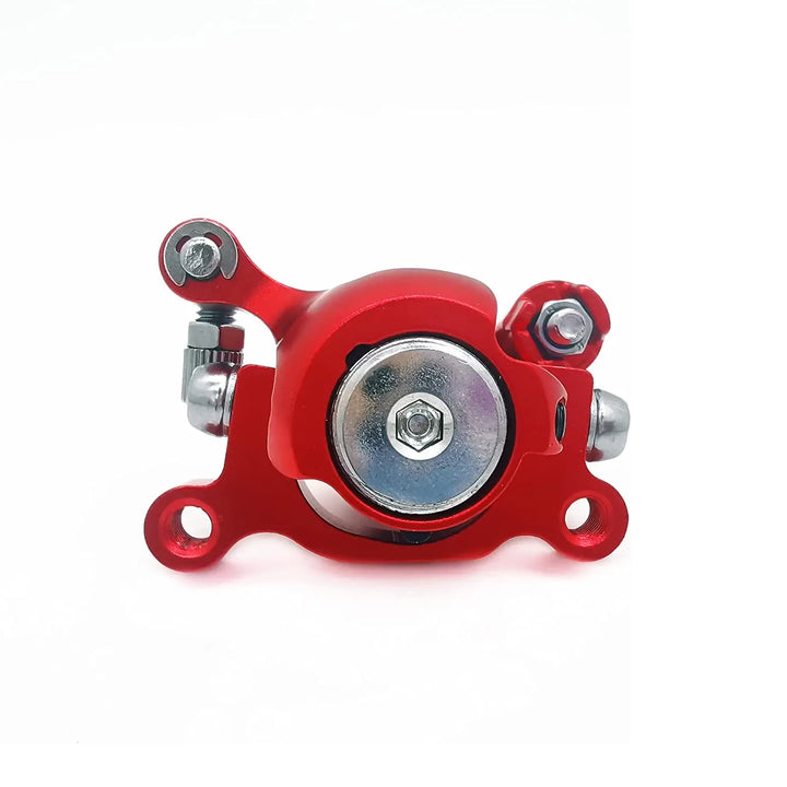 Inner side view of mechanical disc brake caliper for Kugoo electric scooter