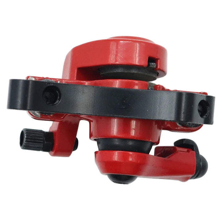 underside view of Kugoo M4 brake calliper assembly