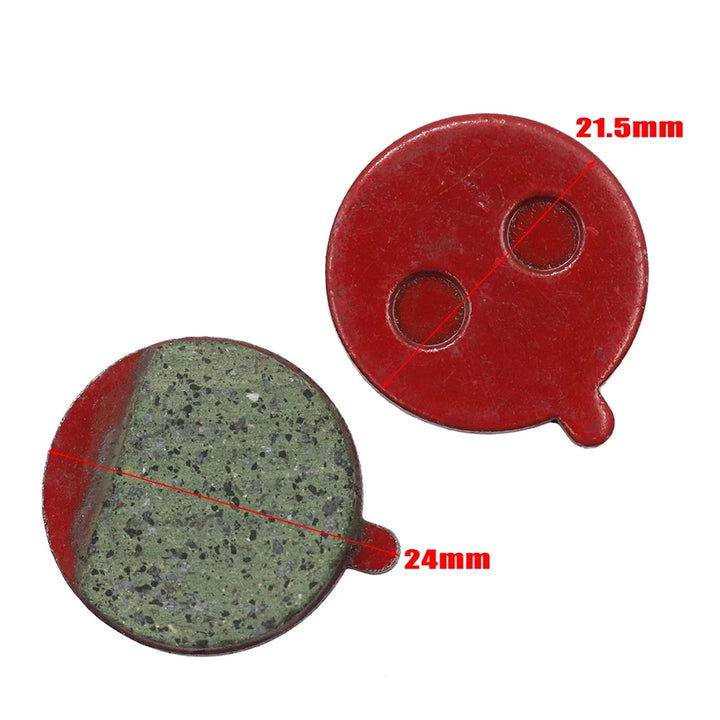 round brake pads (Model #910) used in Tolids brake calliper for Kugoo M4 electric scooter