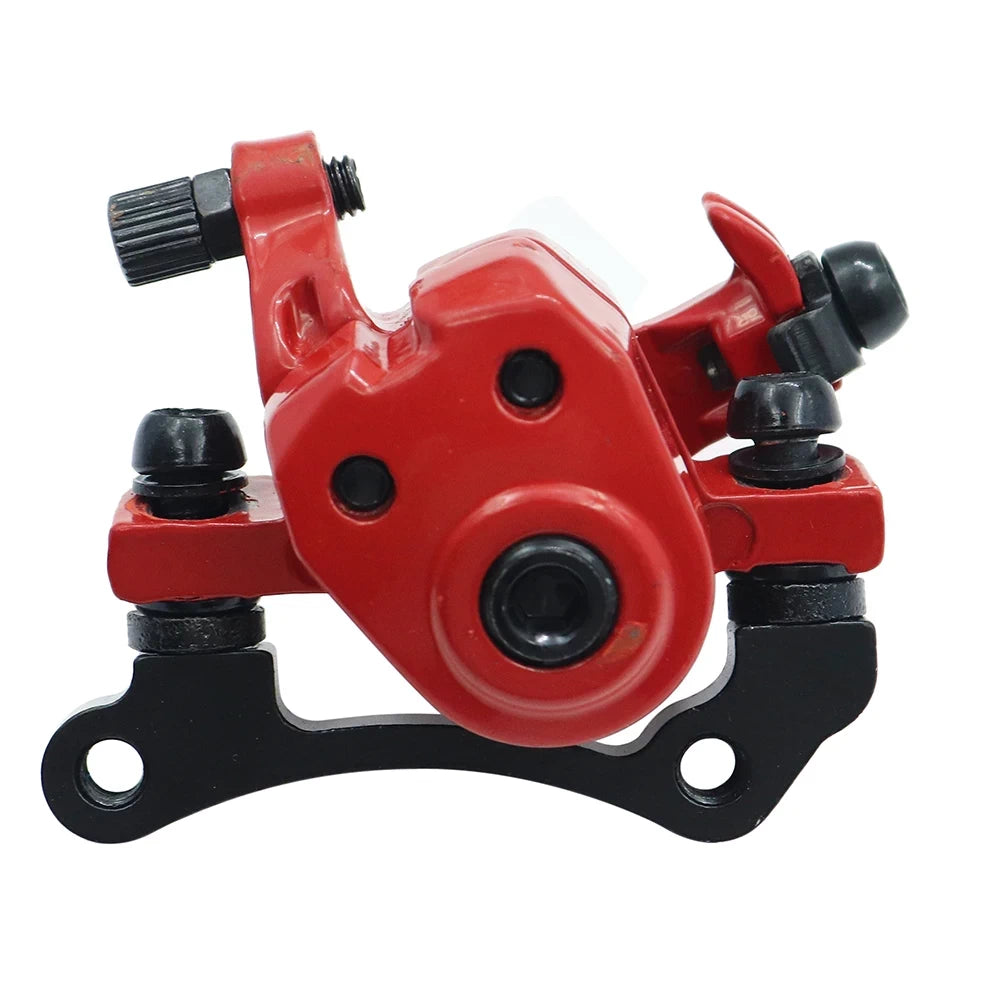 side view of mechanical disc brake calliper for Kugoo M4 electric scooter