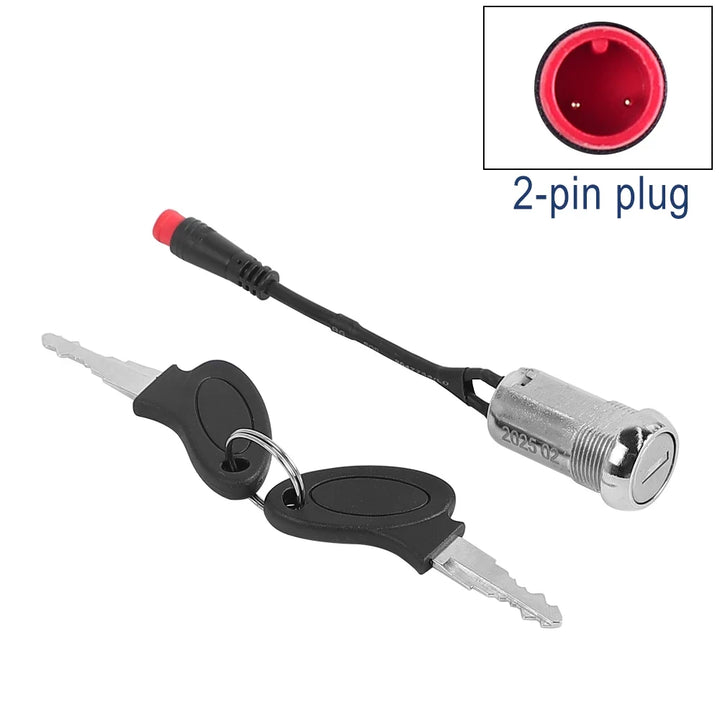 2 pin connector plug for Kukirin G3 Pro ignition switch replacement