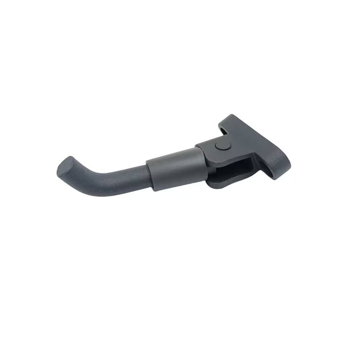 Side profile of genuine OEM kickstand for Segway Ninebot E2 electric scooter.