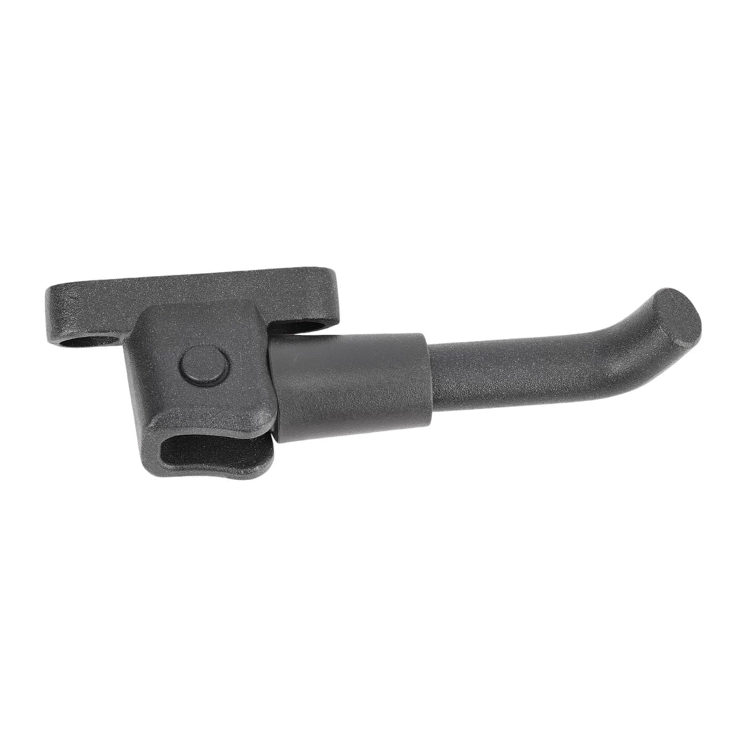 Folded genuine OEM kickstand for Segway Ninebot E2 Pro electric scooter.