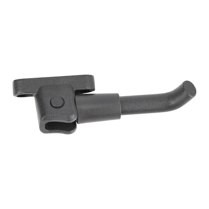Folded genuine OEM kickstand for Segway Ninebot E2 Pro electric scooter.