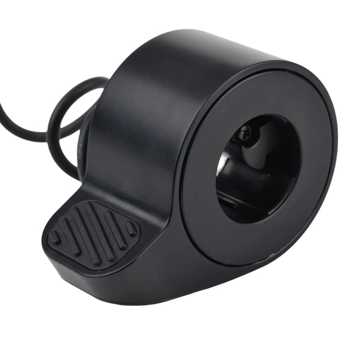 Original Segway Ninebot Max G2 throttle assembly replacement part with integrated cable and non-slip rubber thumb pad.