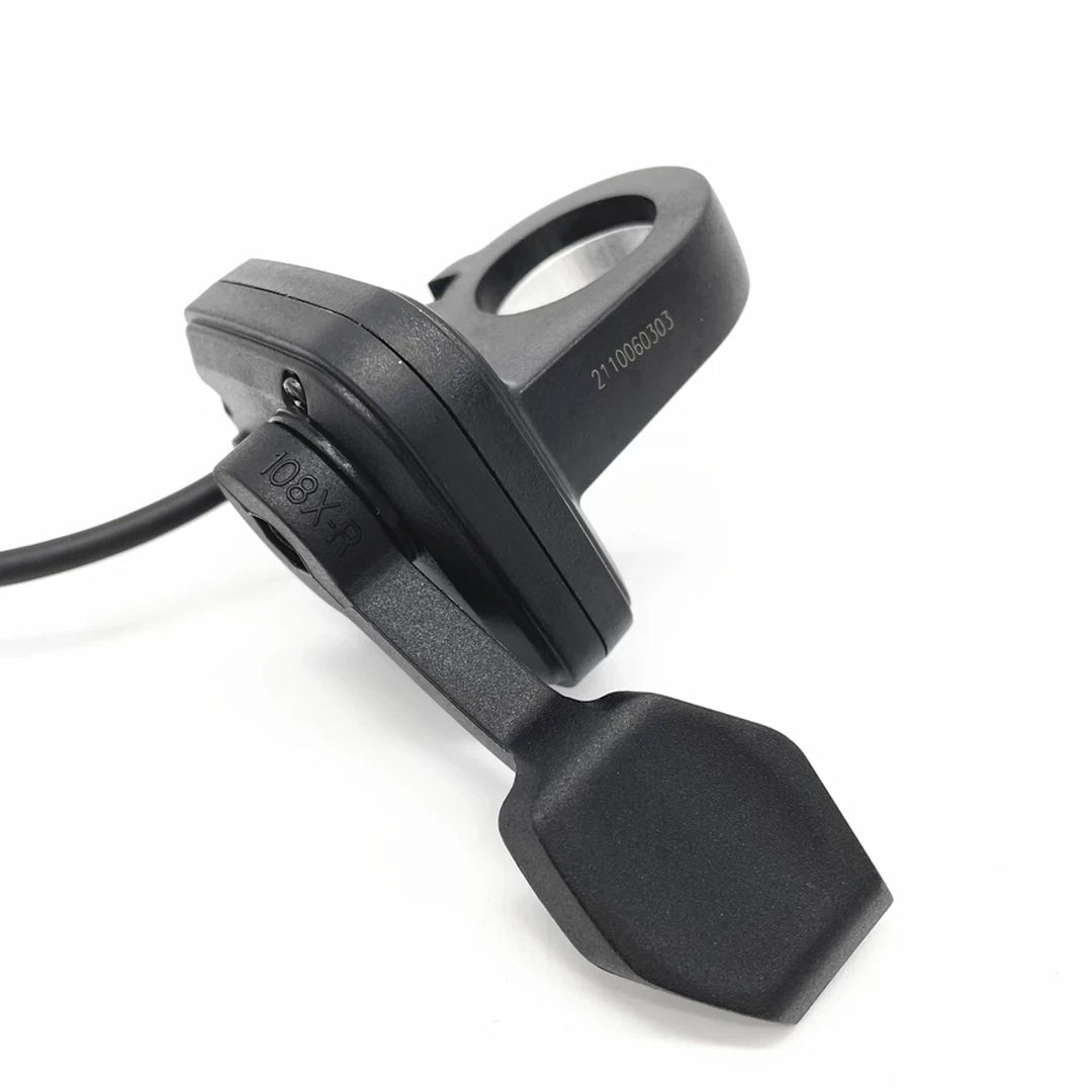 Side profile of 108X-R thumb throttle accelerator for electric scooter