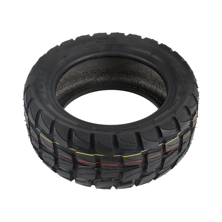 Top view of TUOVT 90/55-6 all-terrain tubeless electric scooter tyre.