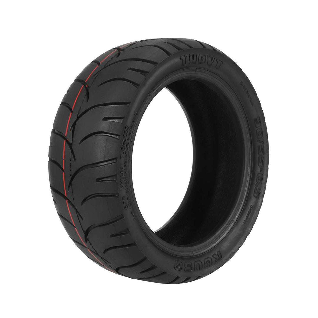 TUOVT KGUSA 90/55-6.5 tubeless road tyre for high-performance electric scooter.
