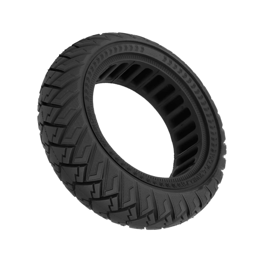 Perspective view of ULIP solid hybrid electric scooter tyre for EMOVE Cruiser and Kugoo G-Booster.