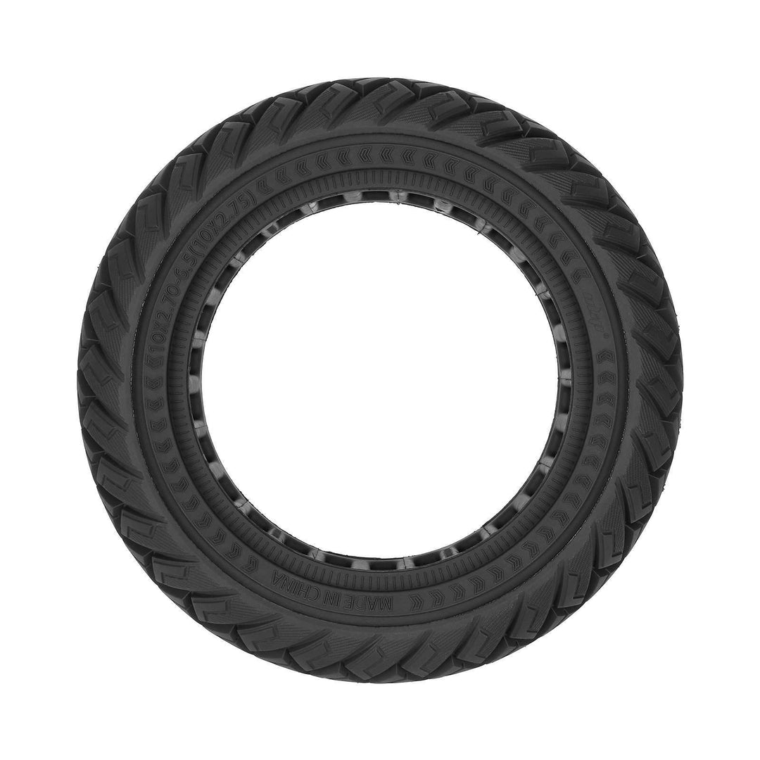 Side profile of ULIP 10×2.70-6.5 puncture-proof electric scooter tyre with aggressive hybrid tread.