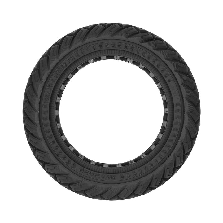 Side profile of ULIP 10×2.70-6.5 puncture-proof electric scooter tyre with aggressive hybrid tread.
