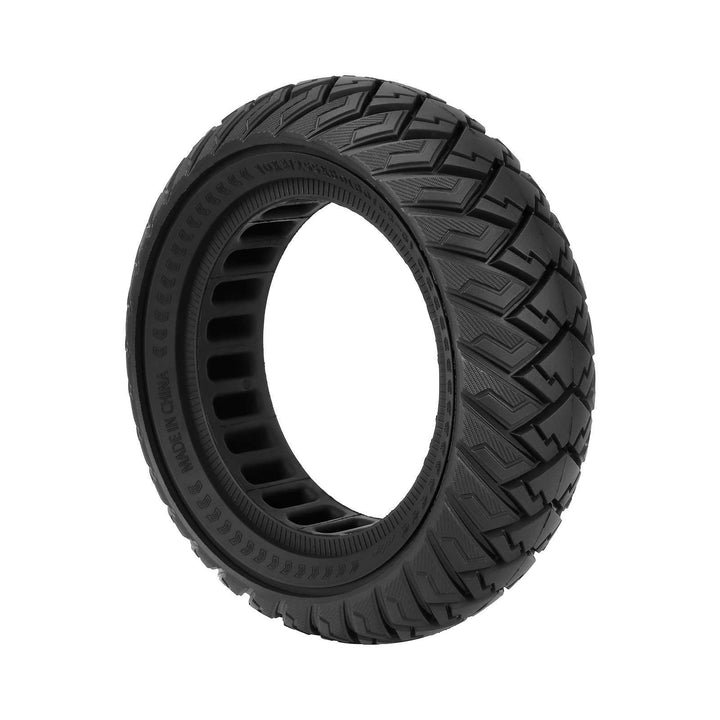 Angled profile view of the ULIP 10x3 Solid Off-road electric scooter tyre