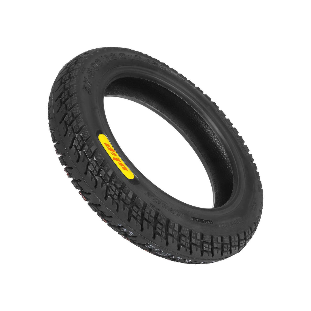 Angled view of ULIP 12.5x2.125 (57-203) all-terrain electric scooter tyre.