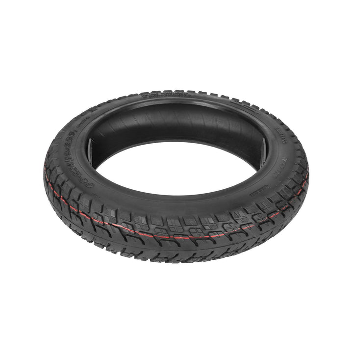 Top view of ULIP 14x2.50 (66-254) premium off-road tubeless electric scooter tyre.