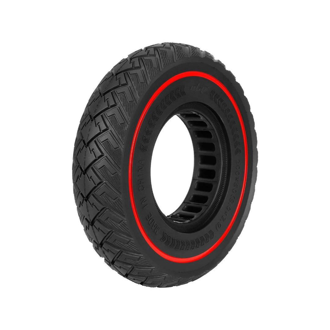 ULIP 200x50 solid off-road scooter tyre with red sidewall ring