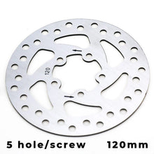 Load image into Gallery viewer, 120mm Disc Brake Rotor (5 holes/screws)
