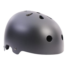 Load image into Gallery viewer, Family BMX Helmet - Matte Black Side View
