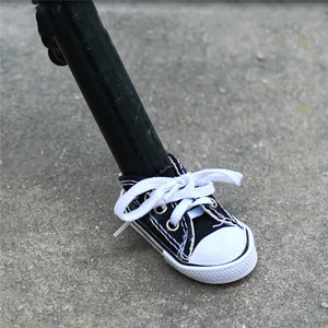 Fitted - Black Mini Canvas Shoe (Kickstand cover)